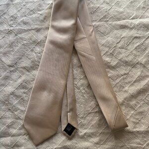 Hi-Tie Champaign-Colored Necktie – Formal Wedding Tie